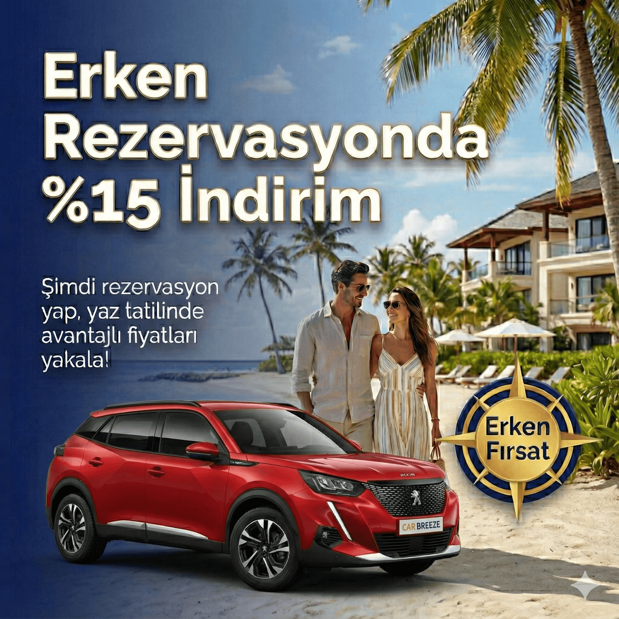 Erken Rezervasyon - %15 İndirim